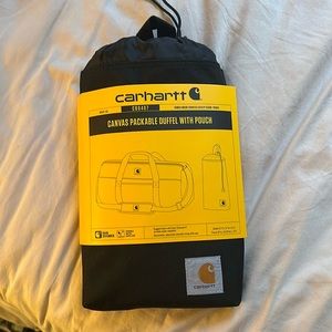 Carhartt Canvas Packable Duffel with Pouch